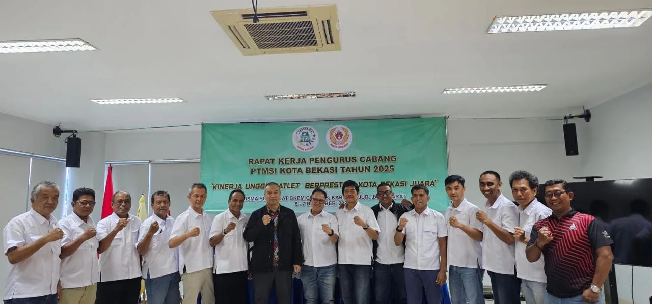 Rakerda PTMSI Kota Bekasi 2025 Digelar di Cipanas, Perkuat Fondasi Program Kerja Menuju 2026
