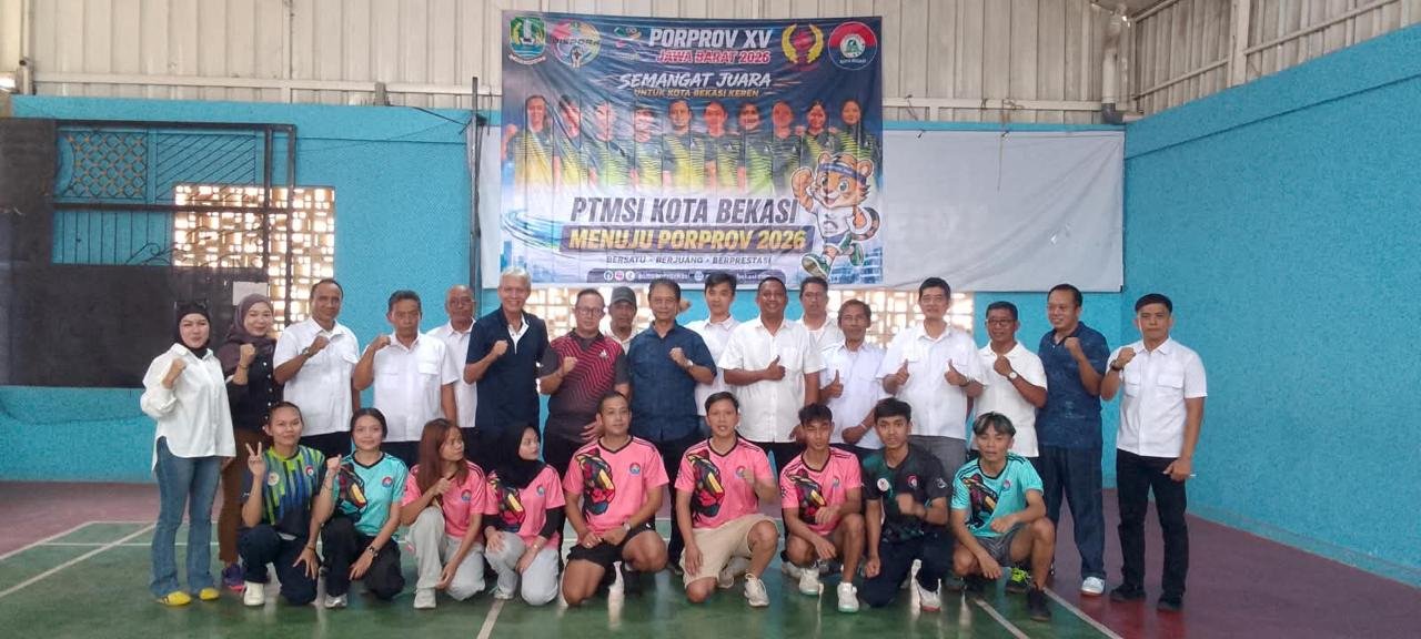 Training Camp Atlet PTMSI Kota Bekasi Menuju Porprov Jawa Barat 2026
